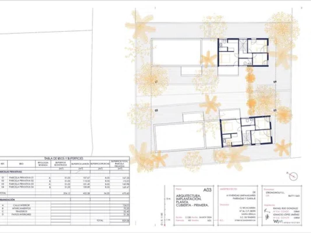 Obra nueva LA QUINTA 2 en Santa Ursula (Revista) plan 4