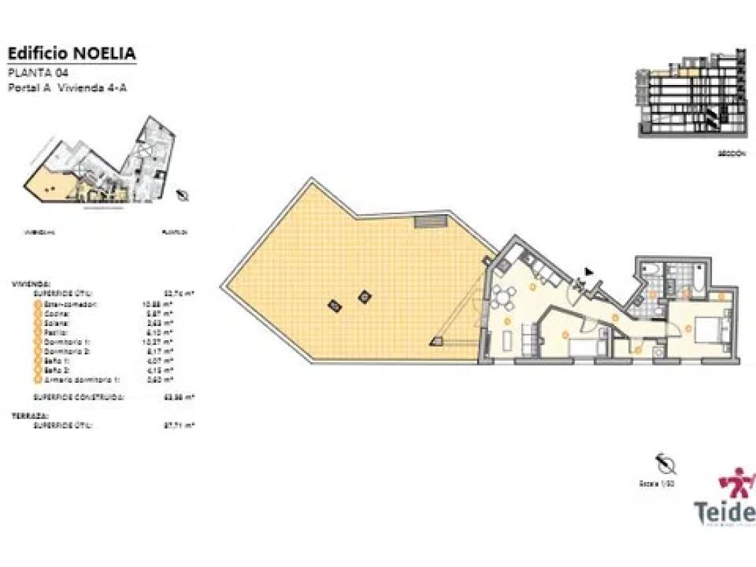 Obra nueva Edificio Noelia en La Orotava (Revista) plan 12