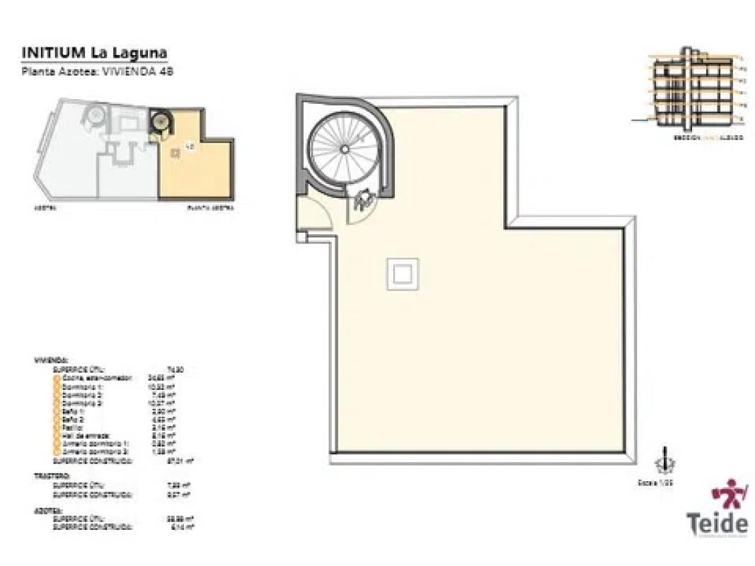 Obra nueva Edificio INITIUM en San Cristóbal de la Laguna (Revista) plan 1
