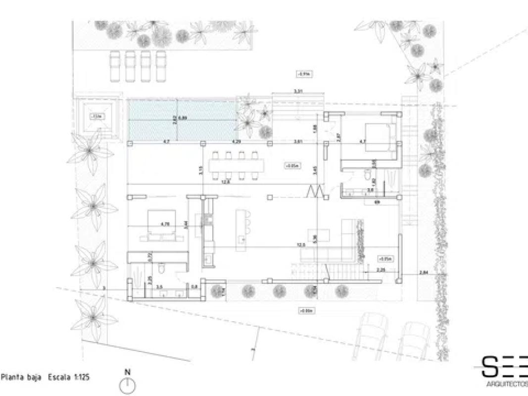 Obra nueva Villa en Chirche en Guia de Isora (Revista) plan 1
