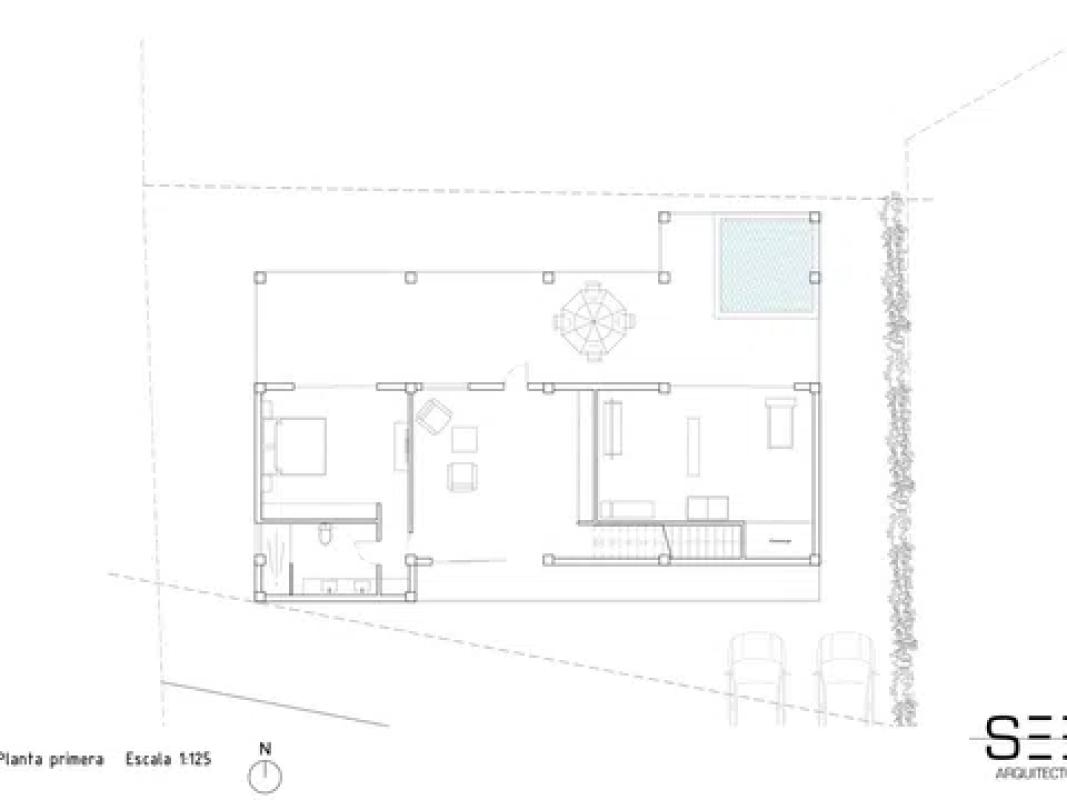 Obra nueva Villa en Chirche en Guia de Isora (Revista) plan 2