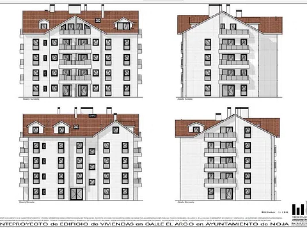Obra nueva Calle El Arco 24 en Noja (Revista) plan 1