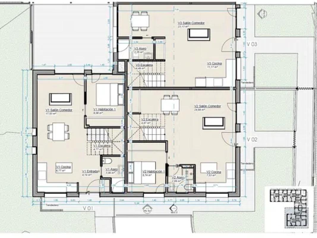 Obra nueva Residencial los Tranquilos en Ribamontan al Mar (Revista) plan 5