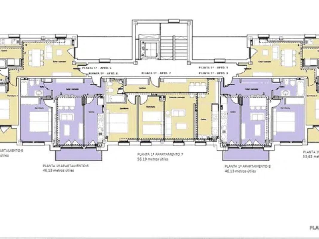 Obra nueva Viviendas en Cudón en Cudon (Revista) plan 5