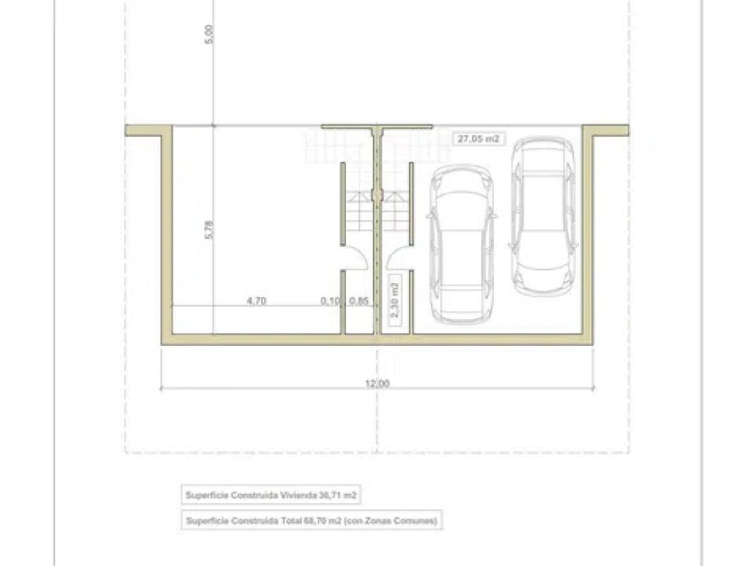Obra nueva Residencial Jardines de Adriana en Solares (Revista) plan 2