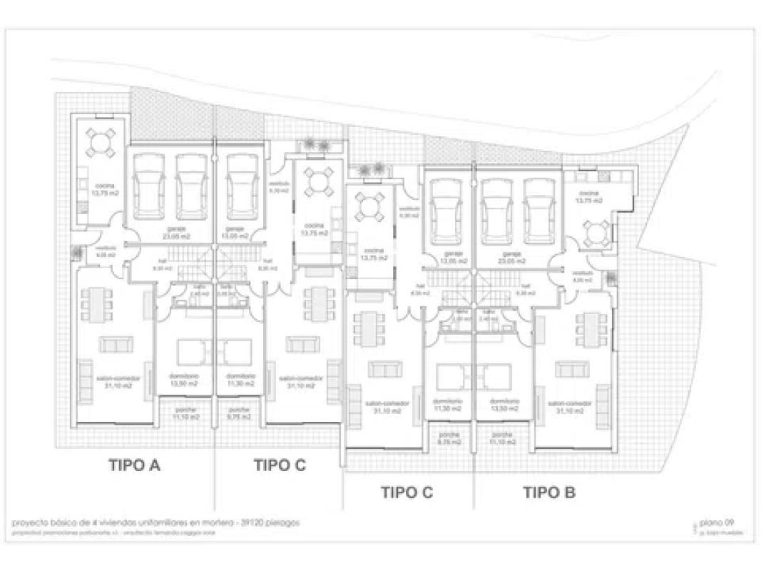 Obra nueva MORTERA en Piélagos (Revista) plan 2