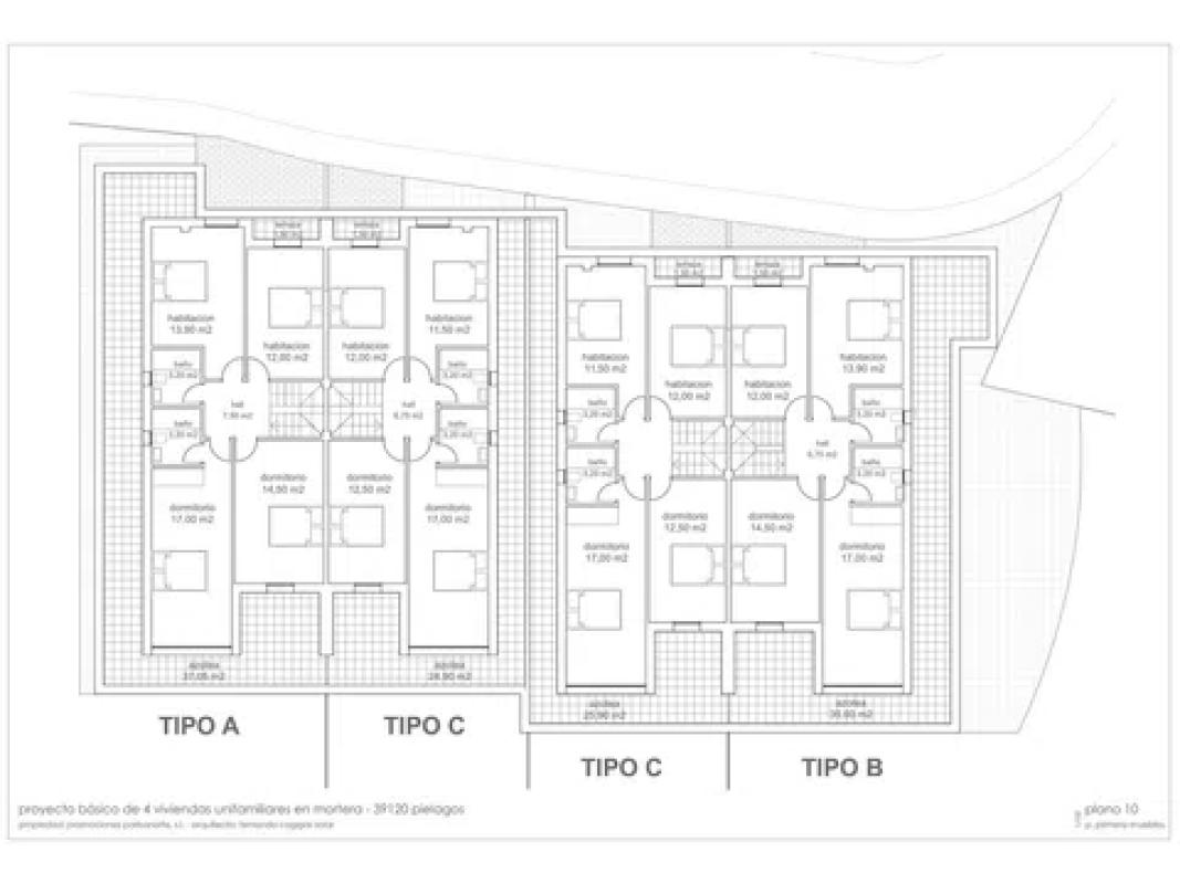 Obra nueva MORTERA en Piélagos (Revista) plan 3
