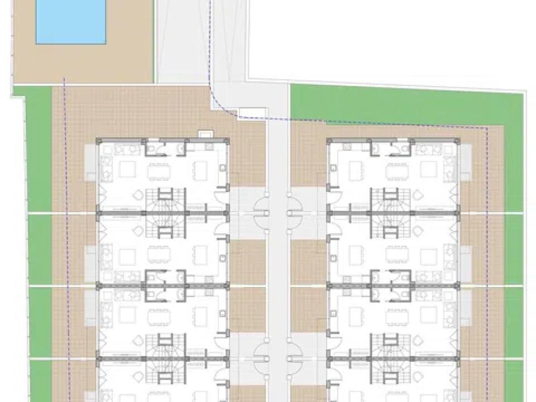Obra nueva Residencial Las Dunas en Laredo (Revista) plan 1