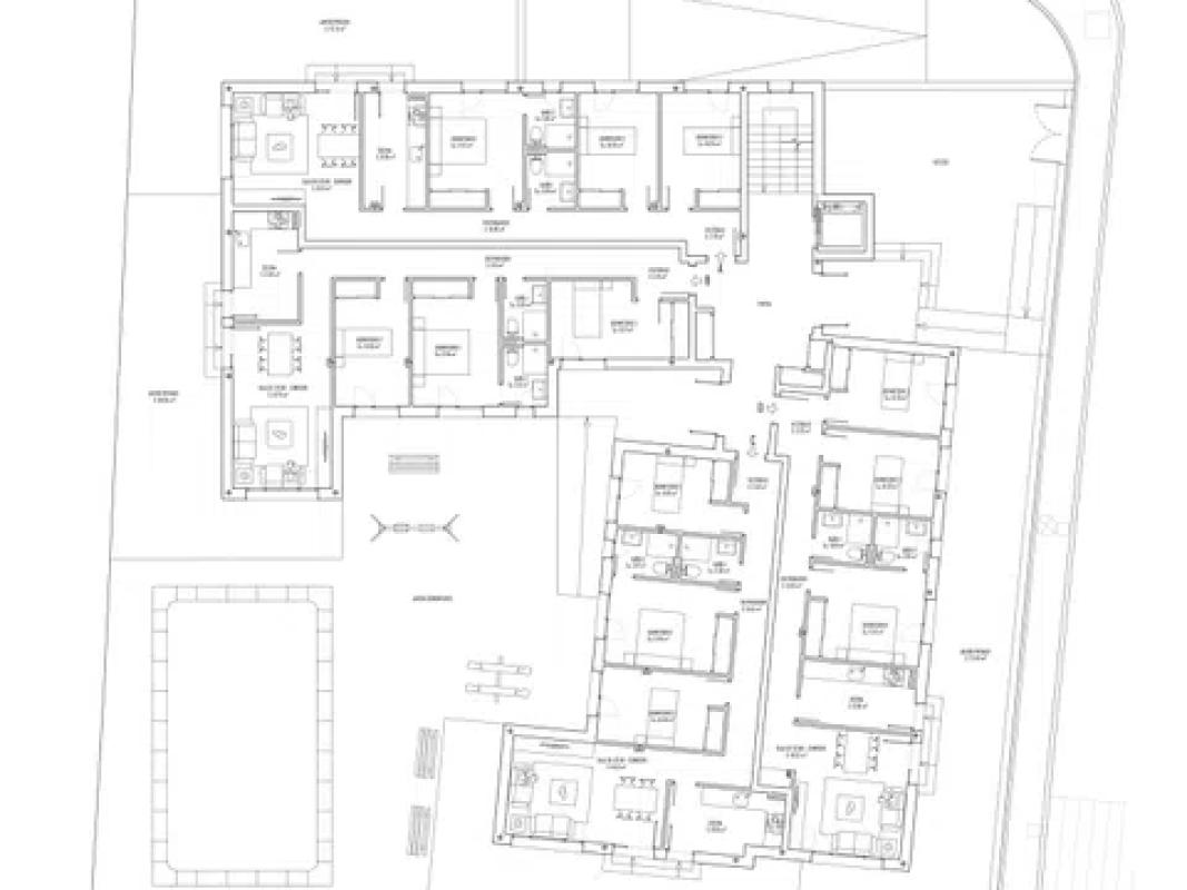 Obra nueva Residencial Nabales 7 en San Cristobal de Segovia (Revista) plan 2