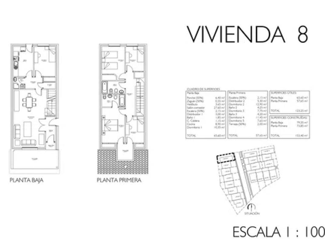 Venta de chalet adosado en  Del Calvario s/n , Garcillan plan 3