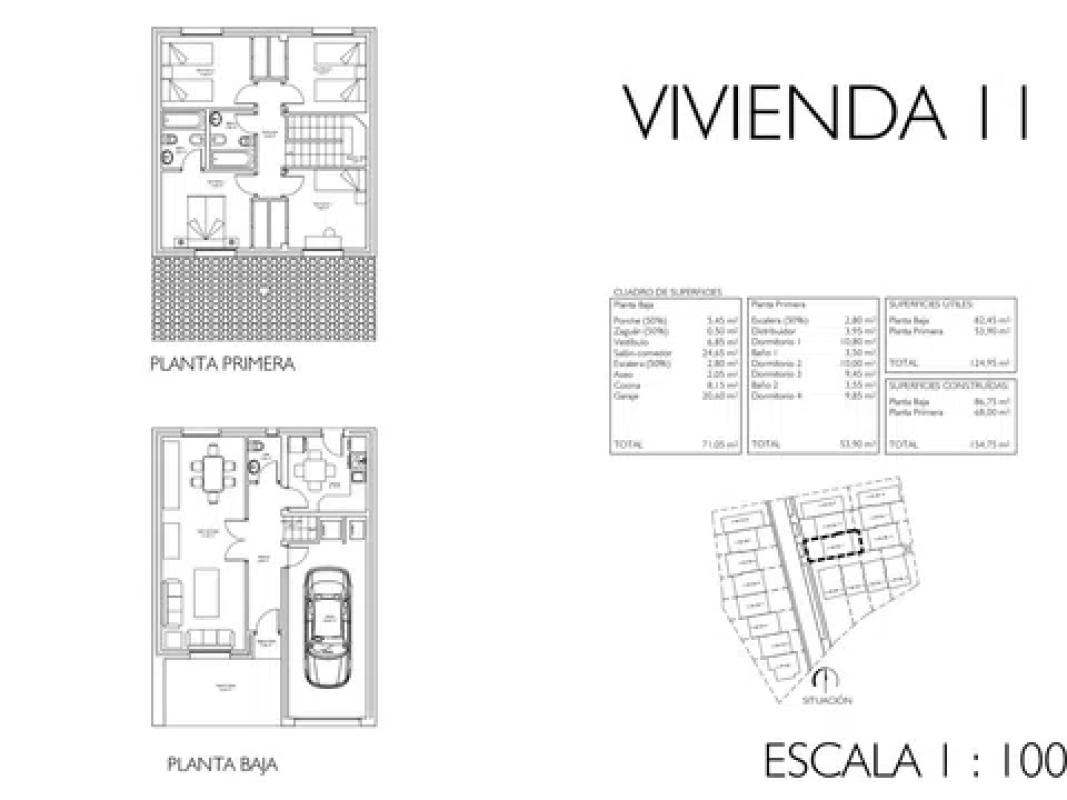 Venta de chalet adosado en  Del Calvario s/n , Garcillan plan 4