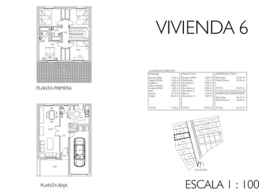 Venta de chalet adosado en  Del Calvario s/n , Garcillan plan 6