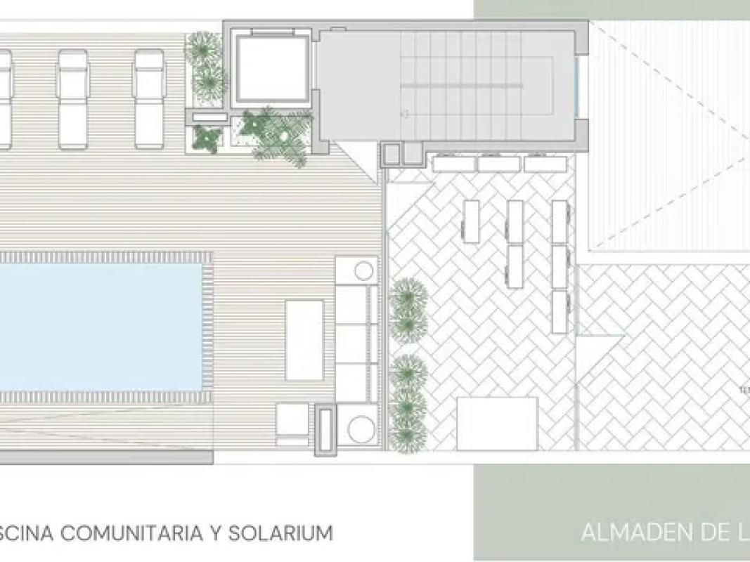 Venta de piso en Calle Almadén de la Plata, 5, Sevilla
plan 1