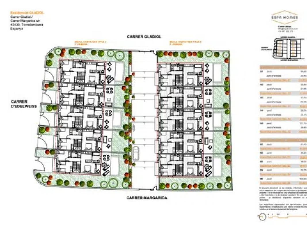 Obra nueva Gladiol en Torredembarra (Revista) plan 2