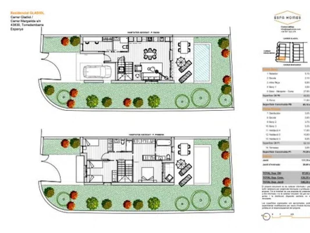 Obra nueva Gladiol en Torredembarra (Revista) plan 3