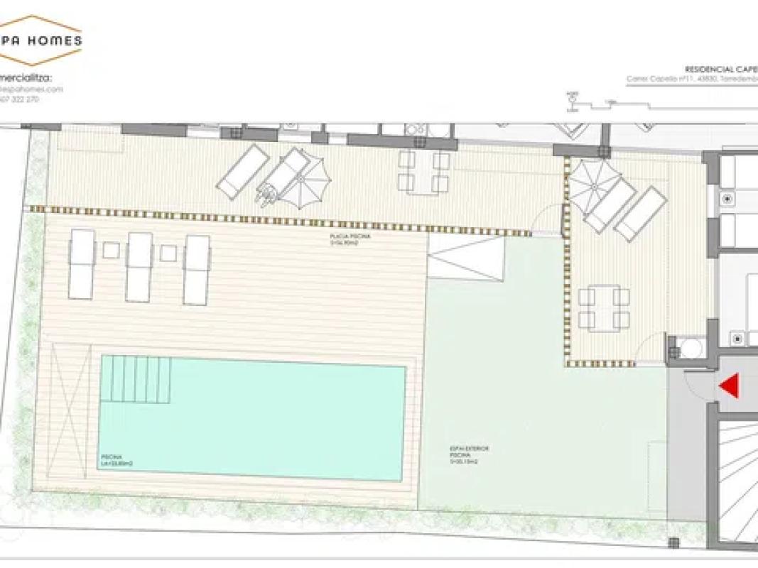 Obra nueva Residencial Capella en Torredembarra (Revista) plan 1