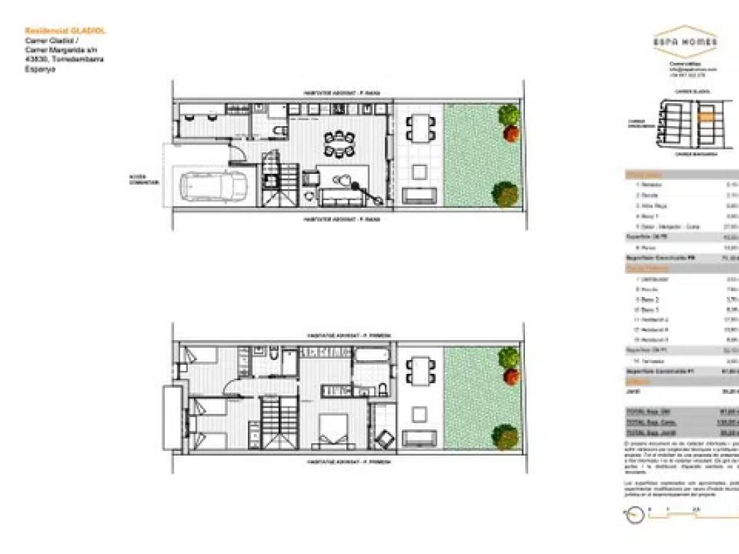Obra nueva Gladiol en Torredembarra (Revista) plan 6