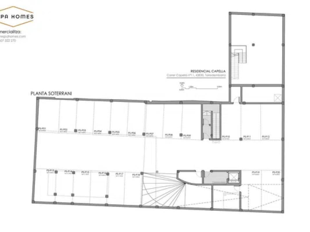 Obra nueva Residencial Capella en Torredembarra (Revista) plan 2