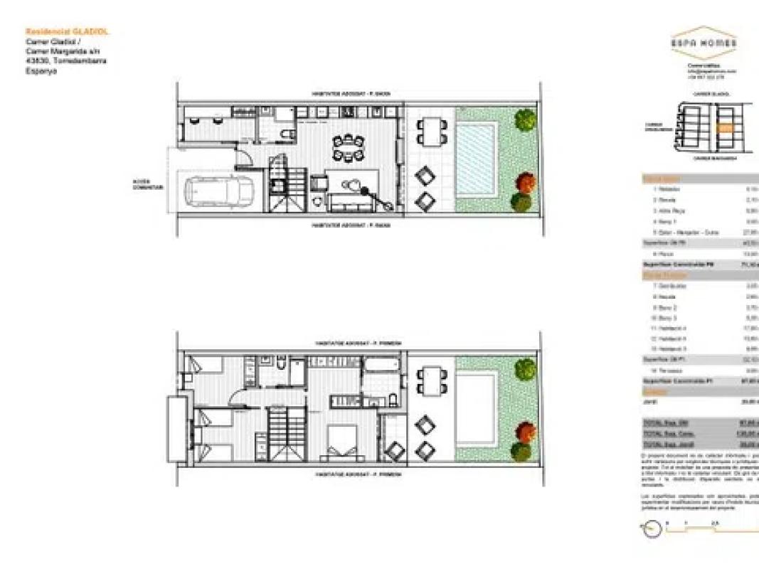 Obra nueva Gladiol en Torredembarra (Revista) plan 7