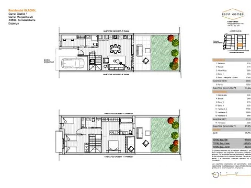 Obra nueva Gladiol en Torredembarra (Revista) plan 8