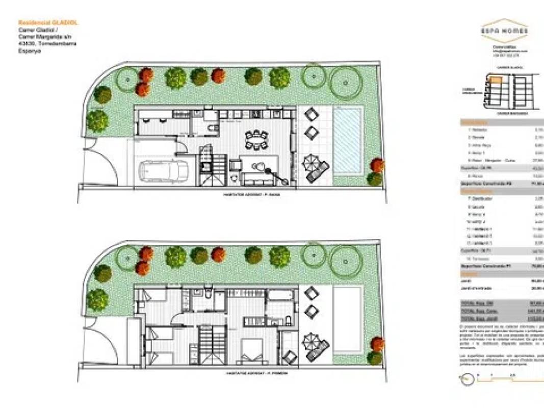 Obra nueva Gladiol en Torredembarra (Revista) plan 9