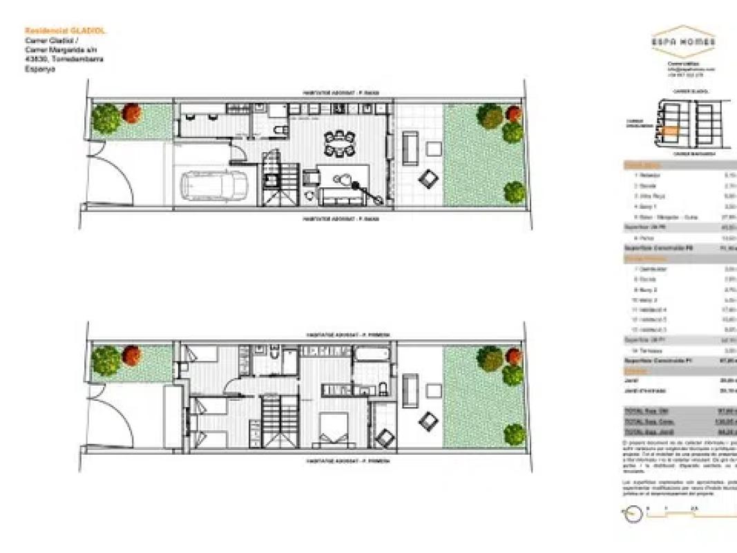 Obra nueva Gladiol en Torredembarra (Revista) plan 10