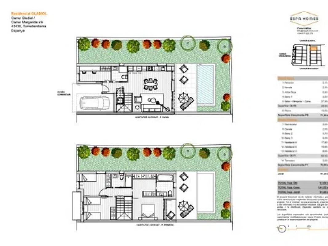Obra nueva Gladiol en Torredembarra (Revista) plan 11