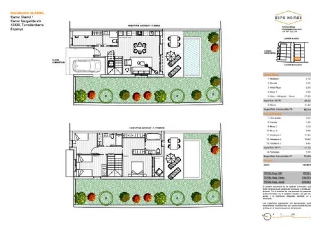 Obra nueva Gladiol en Torredembarra (Revista) plan 12