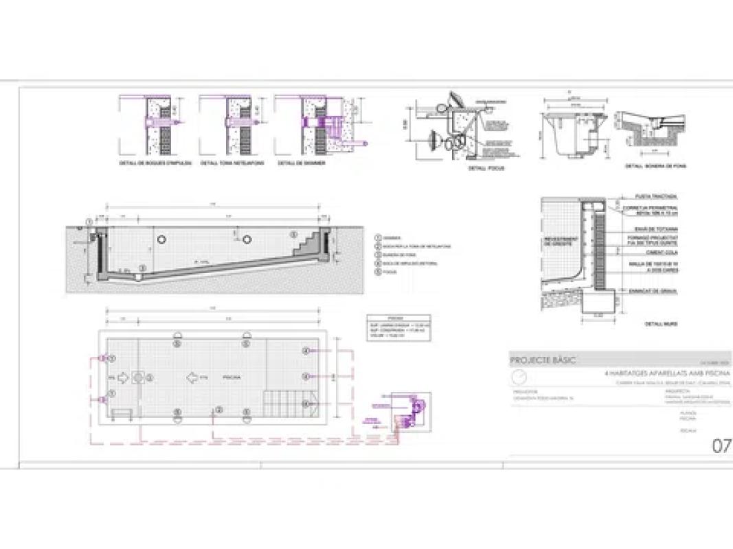 Obra nueva La Casa Blanca en Calafell (Revista) plan 1