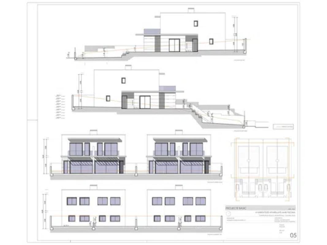 Obra nueva La Casa Blanca en Calafell (Revista) plan 4
