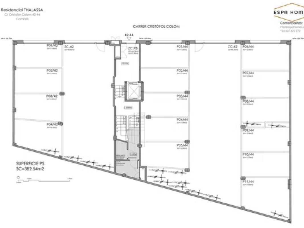 Obra nueva RESIDENCIAL THALASSA en Cambrils (Revista) plan 1