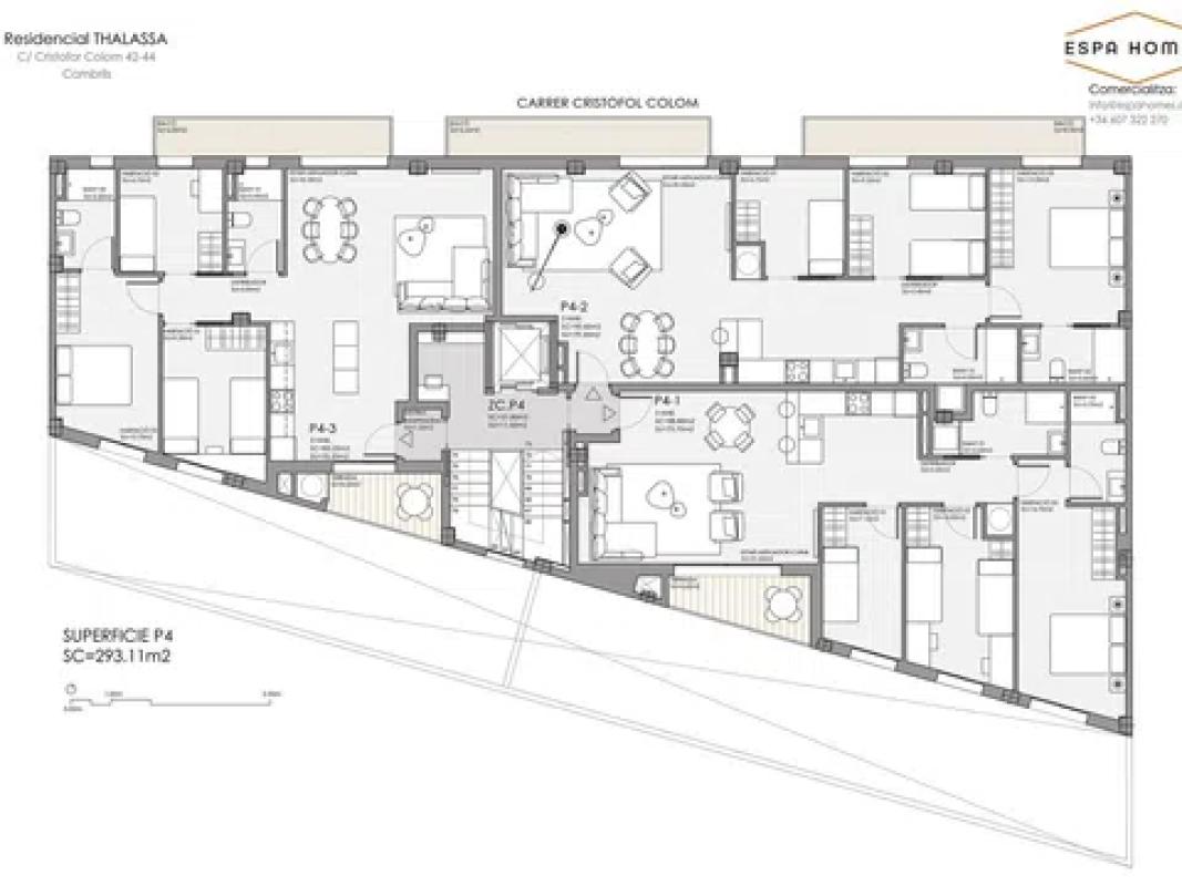 Obra nueva RESIDENCIAL THALASSA en Cambrils (Revista) plan 3