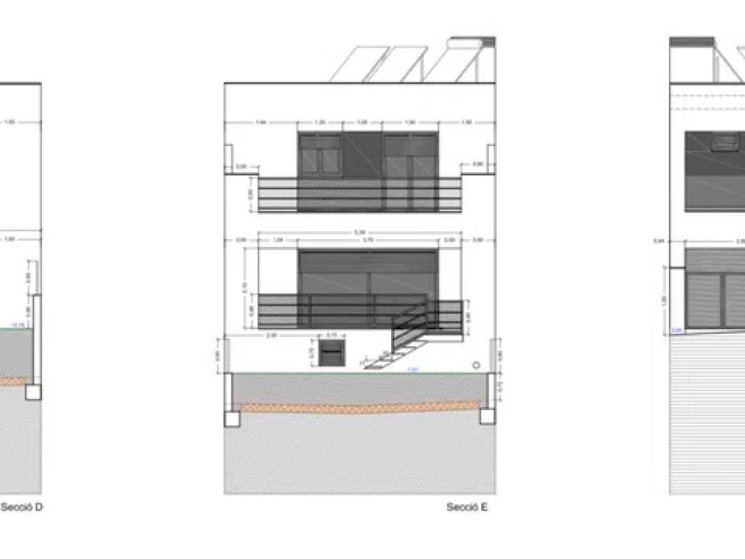 Venta de chalet adosado en  Calle Mercè Rodoreda, 18 , Cunit plan 1