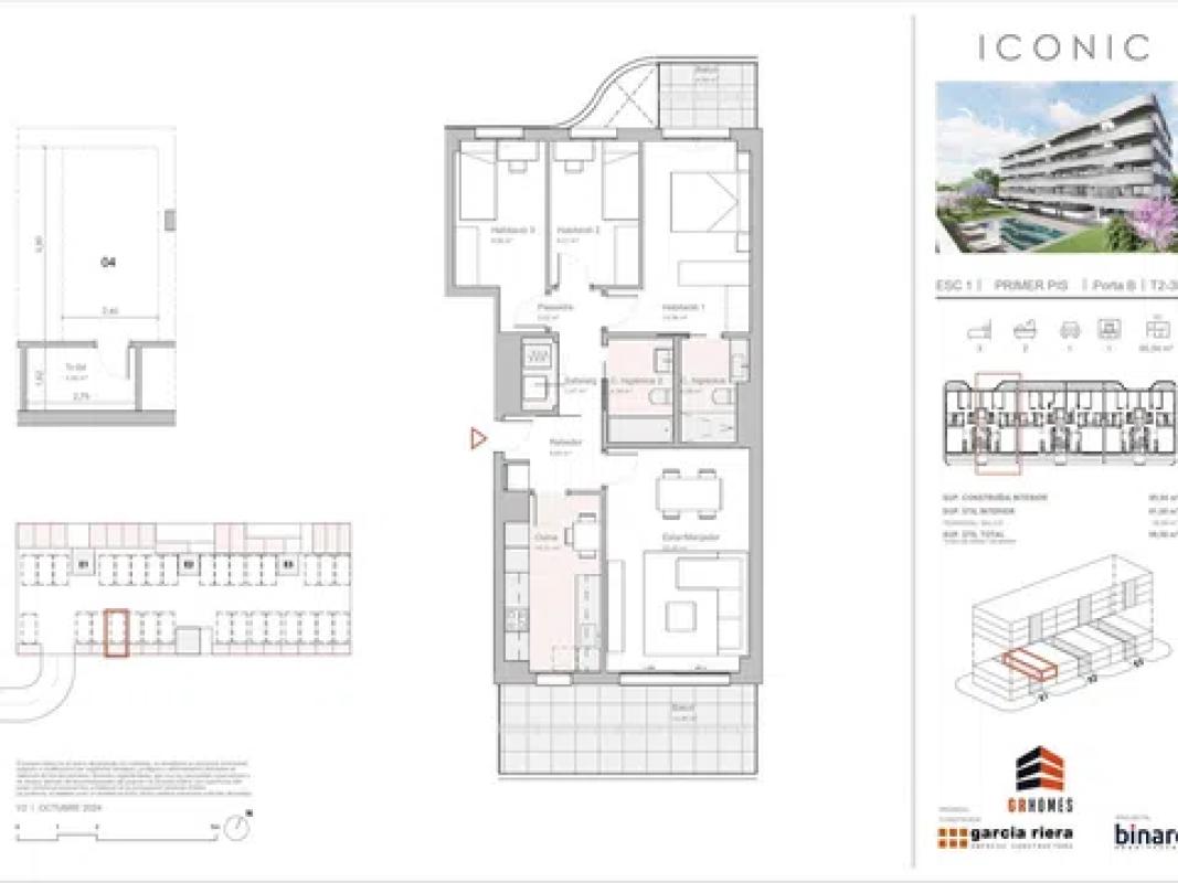 Obra nueva ICÒNIC en Salou (Revista) plan 1