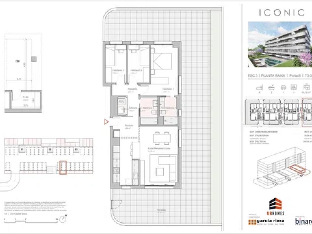Obra nueva ICÒNIC en Salou (Revista) plan 4