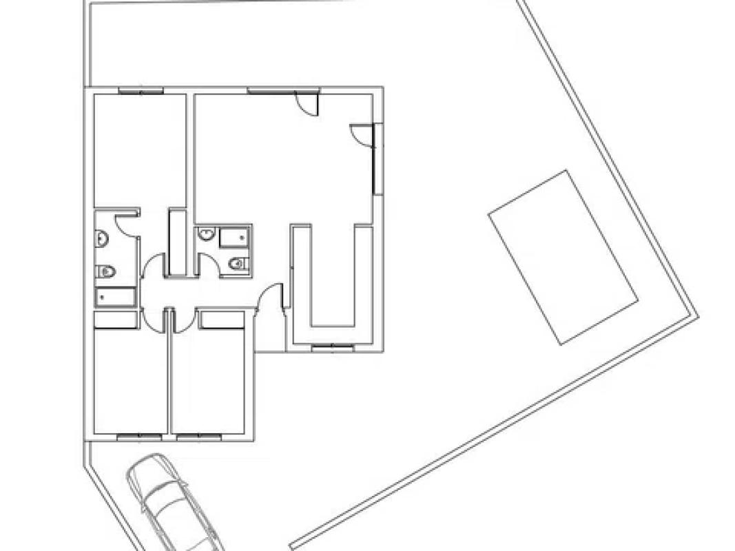 Obra nueva Chalet Pareado Calle Béjar, Garbel, Proyectos y Construcciones en Olias del Rey (Revista) plan 2