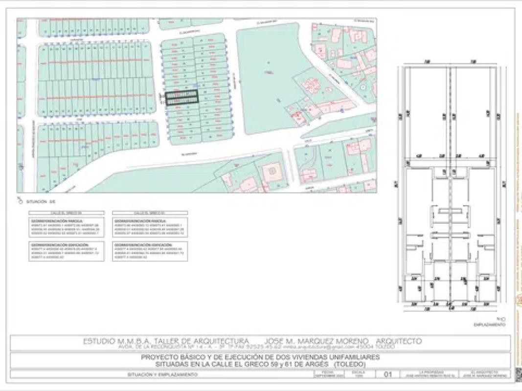 Obra nueva Residencial Olivo en Argés (Revista) plan 1