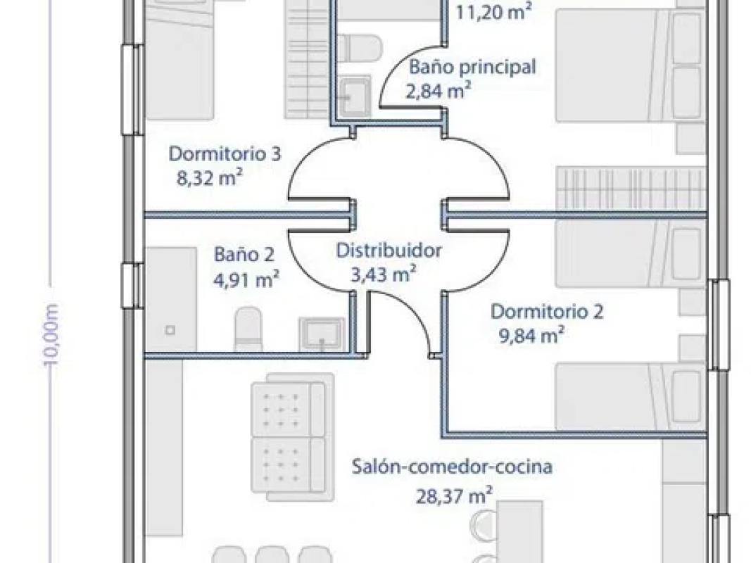 Venta de chalet independiente en Calle Maibalera, 6, Alcaudete de la Jara
 plan 1