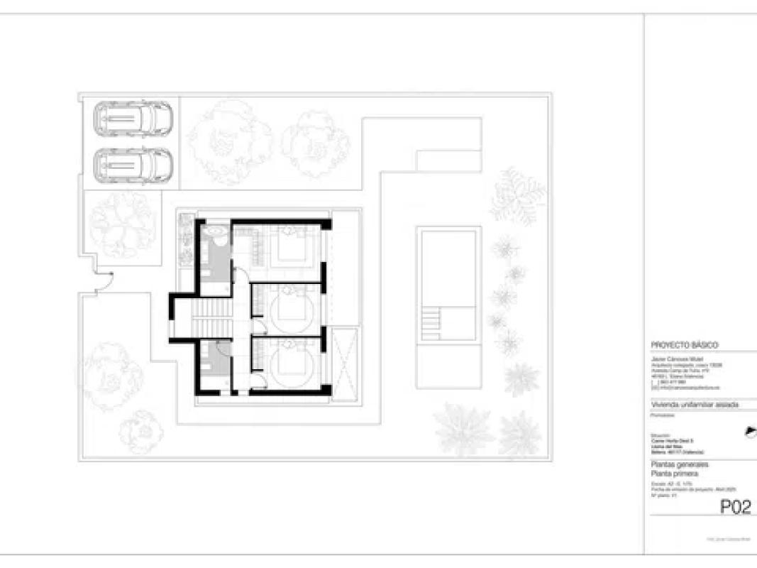 Obra nueva CASA LLOMA en Bétera (Revista) plan 2
