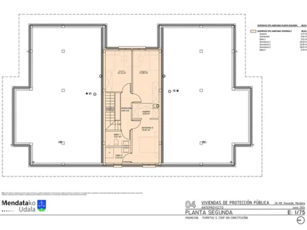 Obra nueva ITURRITXU S.COOP en Mendata (Revista) plan 4