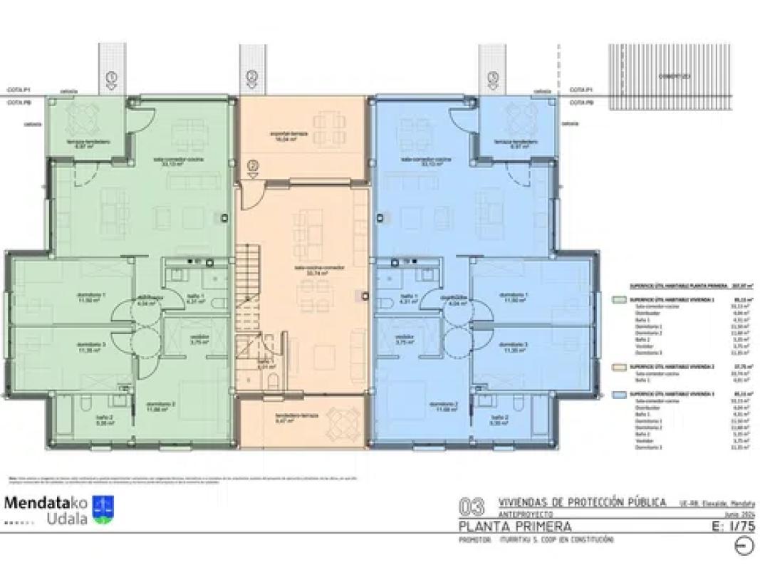 Obra nueva ITURRITXU S.COOP en Mendata (Revista) plan 5
