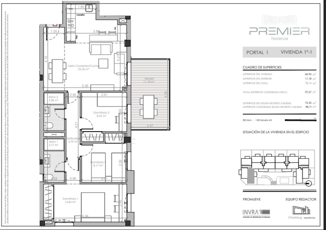 Продажа квартиры на Avenida Comares s/n, Михас
 plan 1