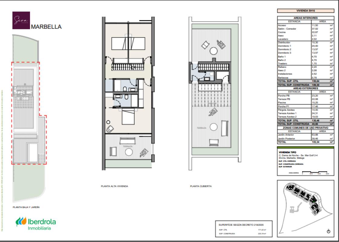 Venta de bajo en Elviria-Cabopino, Marbella
plan 2