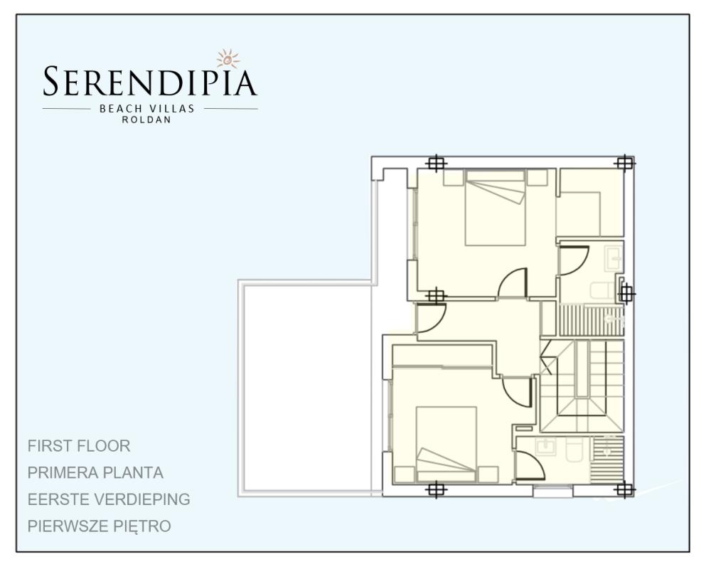 Obra nueva Serendipia Beach Villas en Roldán (Revista) plan 1