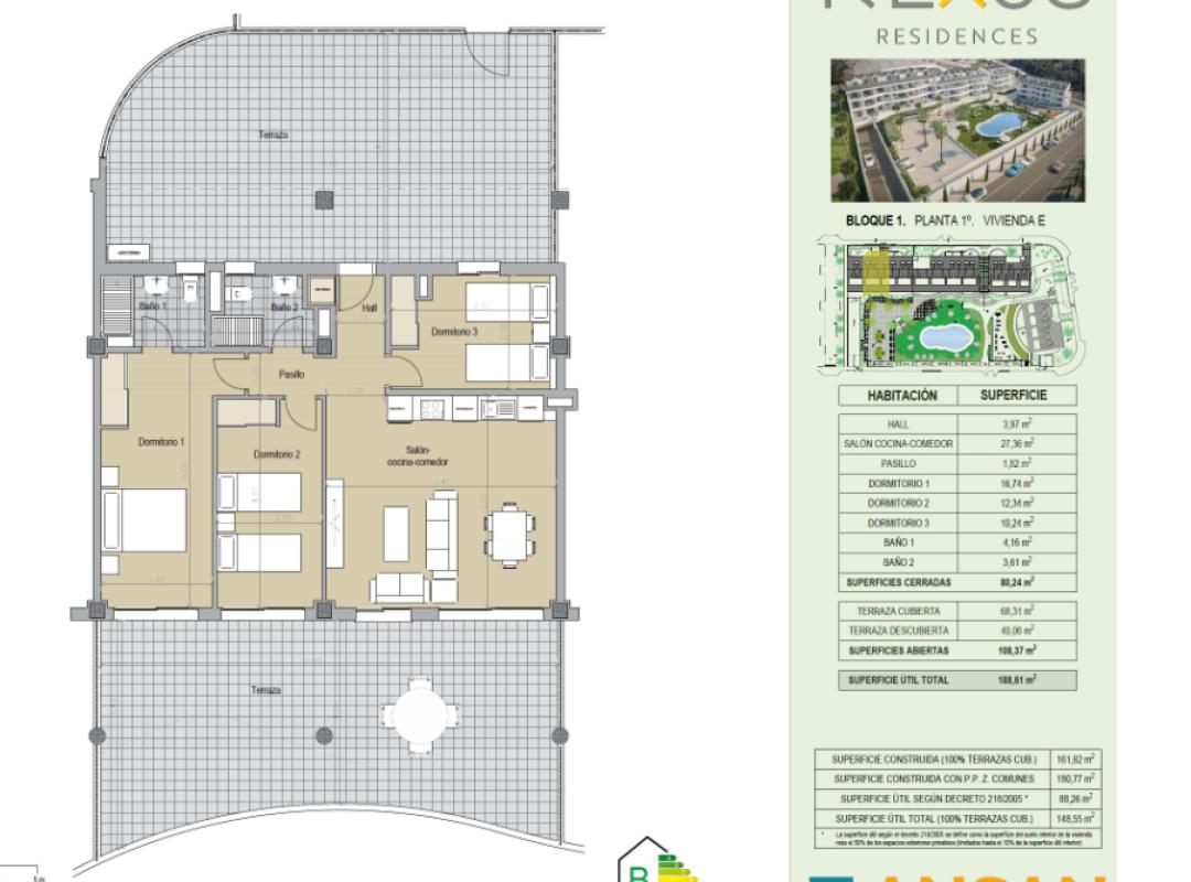 Sale of apartment in Calle Aloe s/n, Benalmádena
 plan 1
