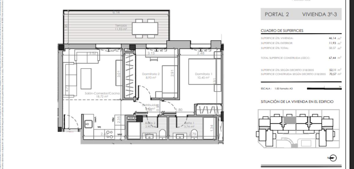 Sprzedaż mieszkania w Avenida Comares s/n, Mijas
plan 1