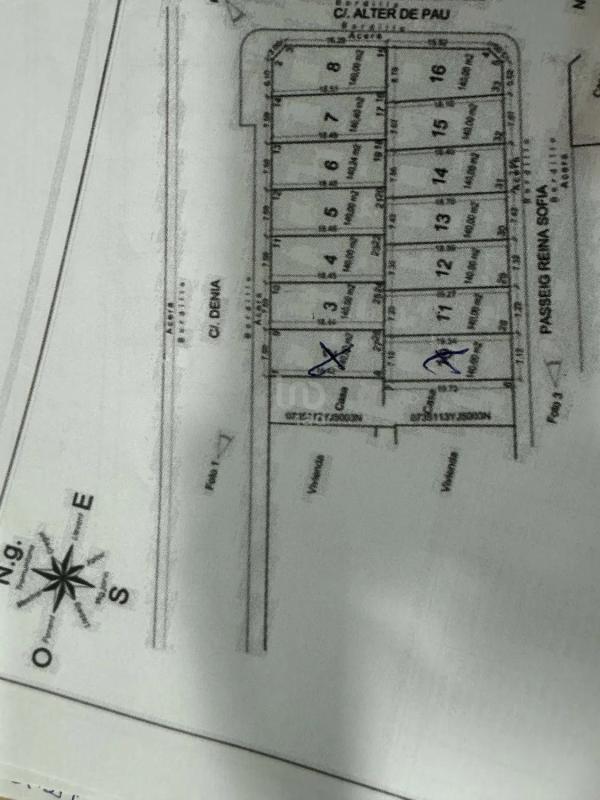 Działka na sprzedaż w Pego, Alicante plan 1