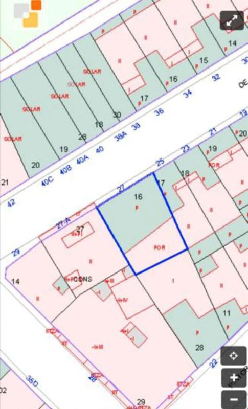 Land for sale in Dolores, Alicante plan 1