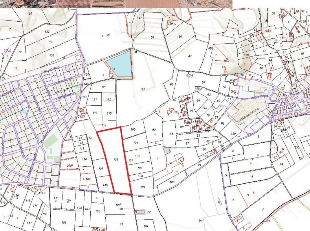 Land for sale in Elche / Elx, Alicante plan 1