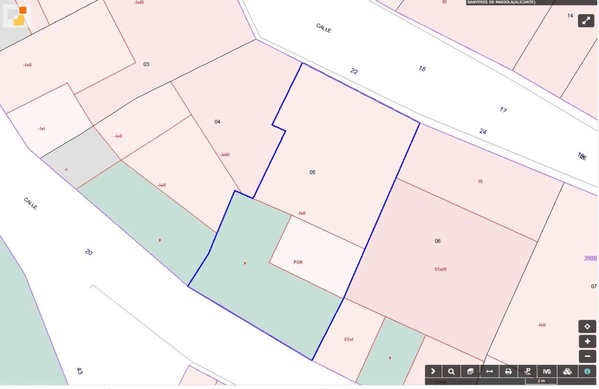 Terreno en venta en Banyeres de Mariola, Alicante plan 2
